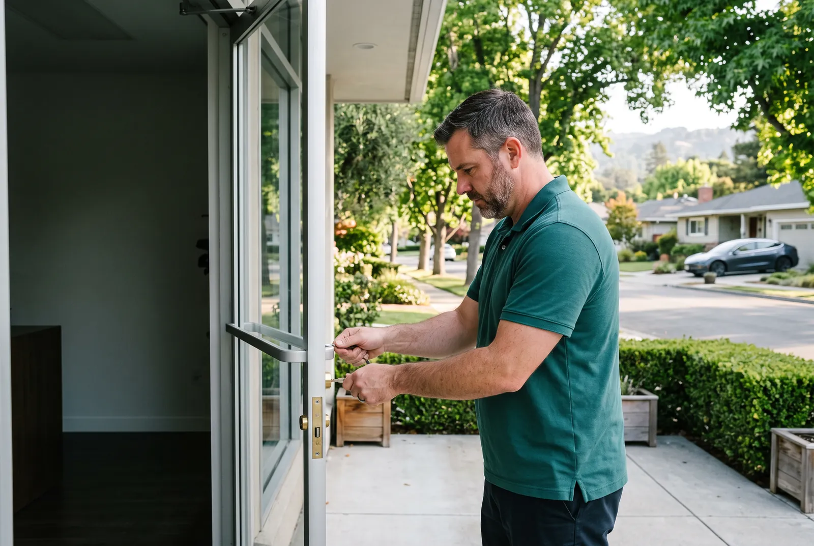 Business Lockout in Cupertino by Orchard Gate