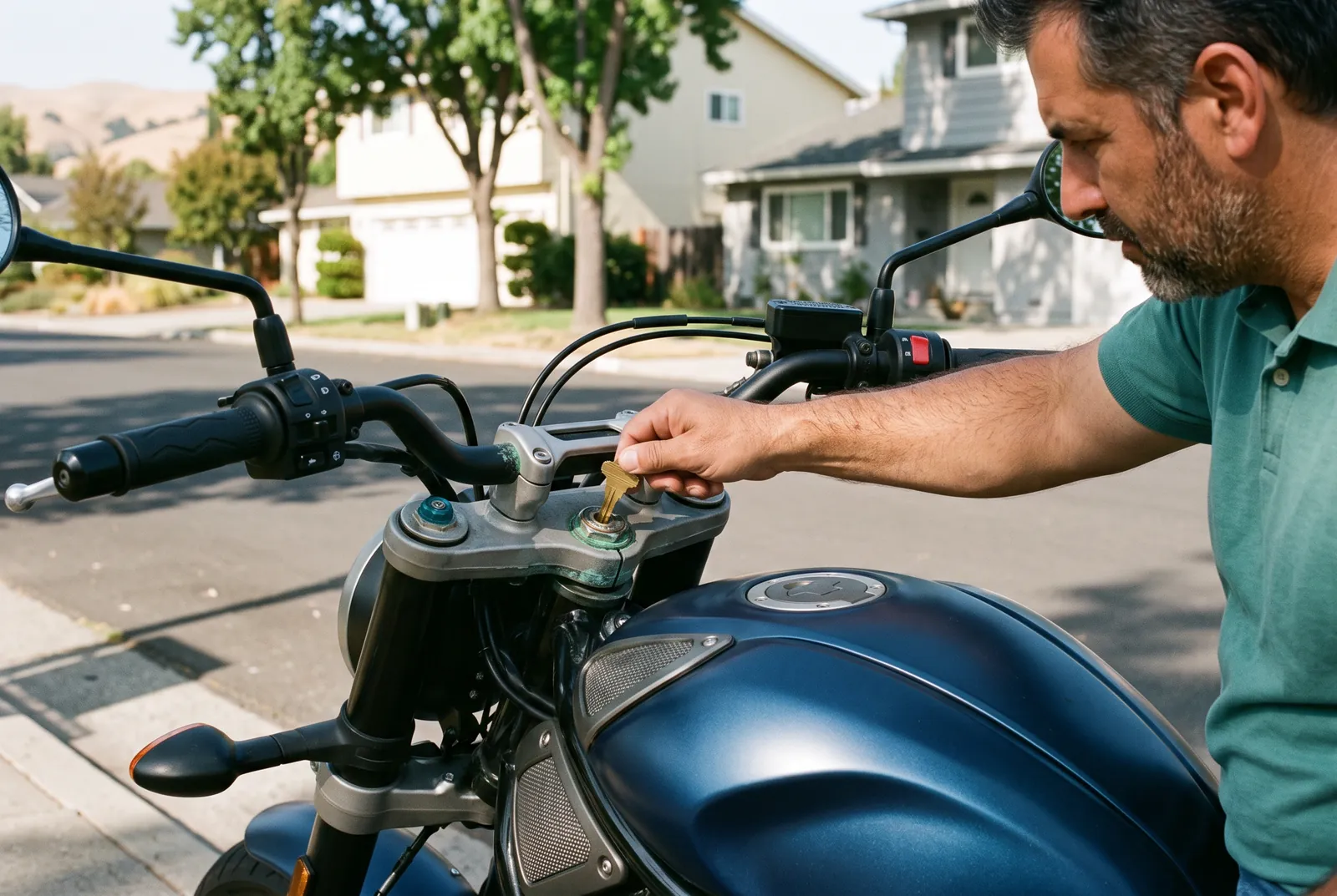 Motorcycle Keys in Cupertino by Orchard Gate